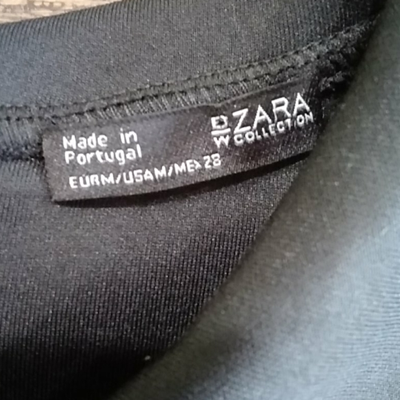 Zara Women's Black Top Size Medium - Picture 2 of 3